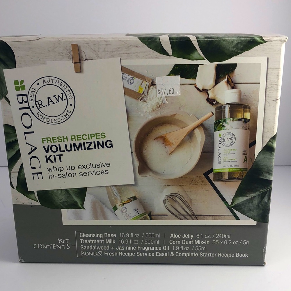 NEW Biolage R.A.W. Volumizing kit In salon treatment